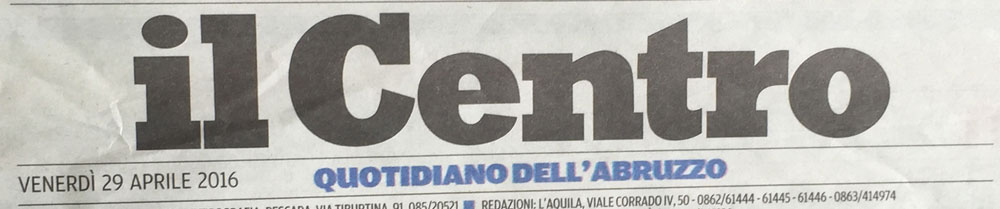Articolo del 29.04.2016